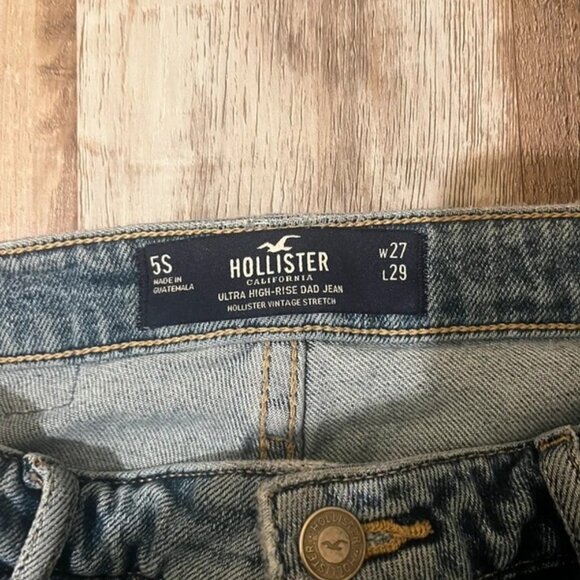Hollister straight leg light blue demin jeans - Picture 6 of 6
